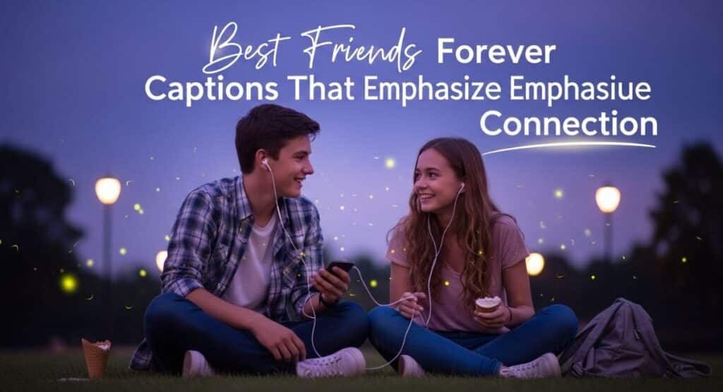 Best Friends Forever Captions That Emphasize Connection