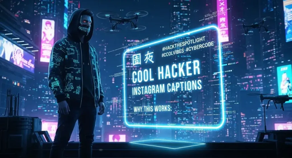 Cool Hacker Instagram Captions
