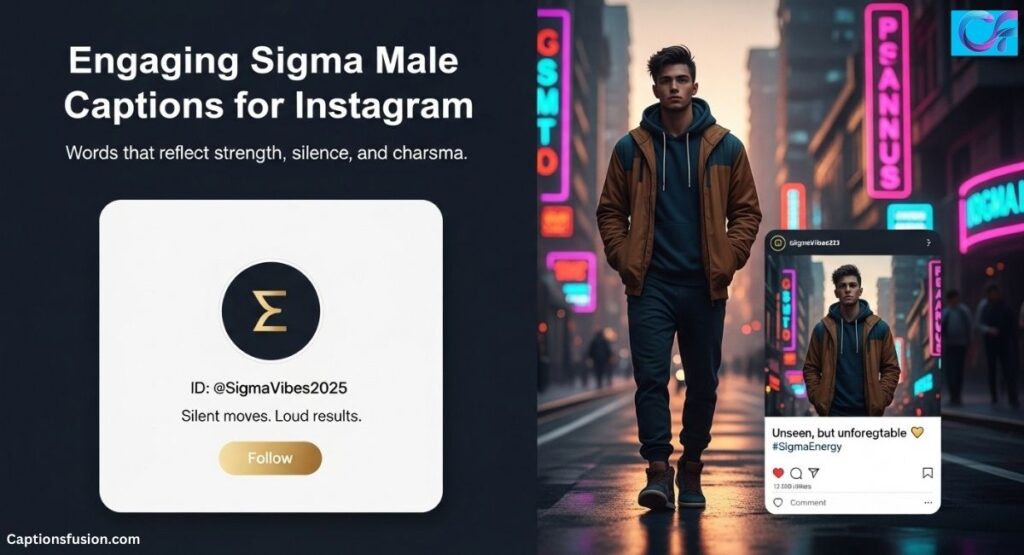 Engaging Sigma Male Captions for Instagram