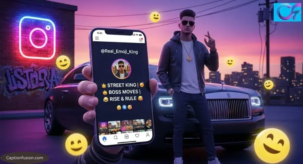 Gangster Instagram Bios with Emojis