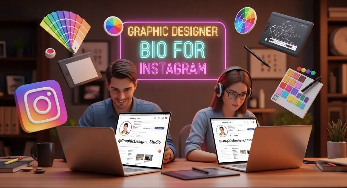 Graphic Designer Bio for Instagram