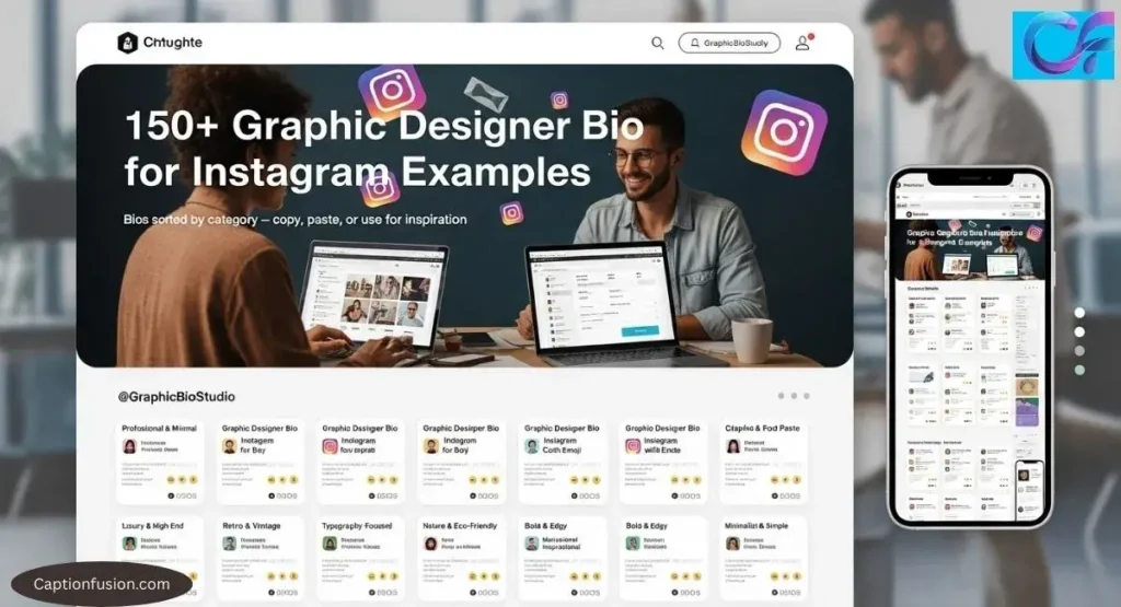 150+ Graphic Designer Bio for Instagram Examples