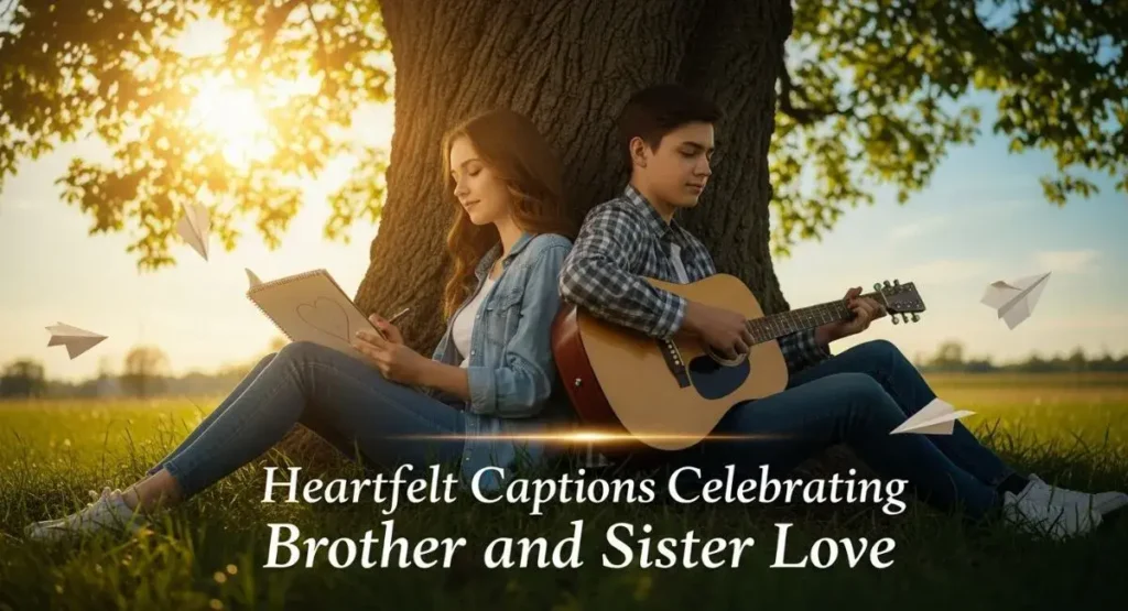 Heartfelt Captions Celebrating Brother and Sister Love