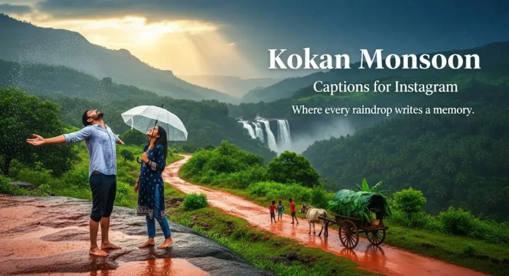 Kokan Monsoon Captions for Instagram