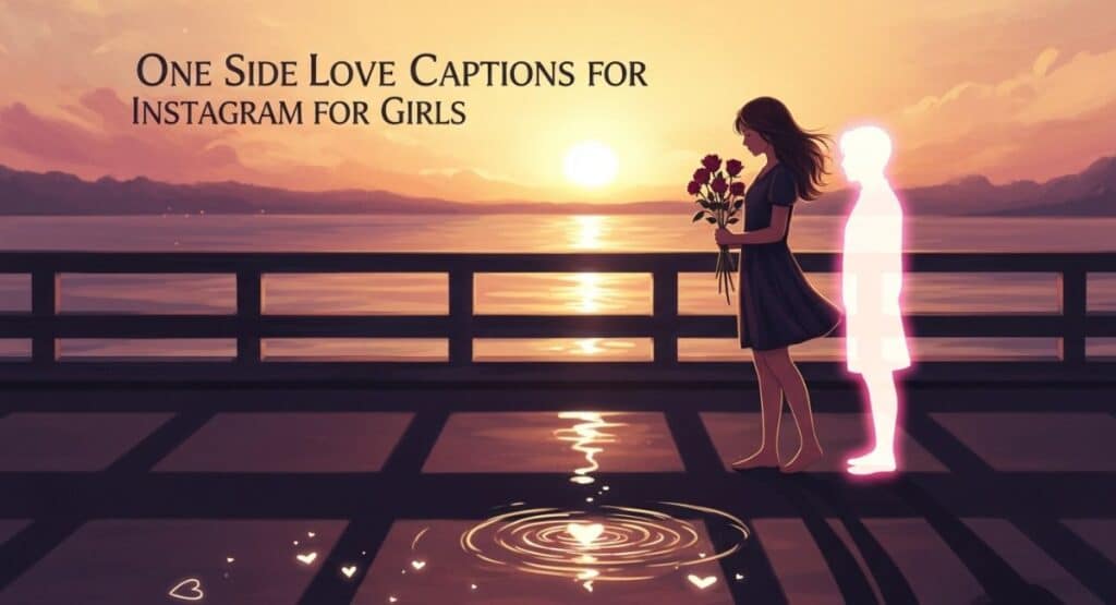 One Side Love Captions for Instagram for Girls