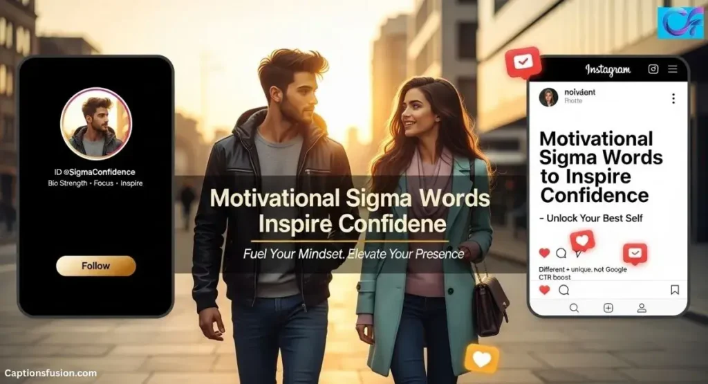 Motivational Sigma Words to Inspire Confidence