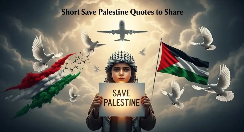 Short Save Palestine Quotes to Share