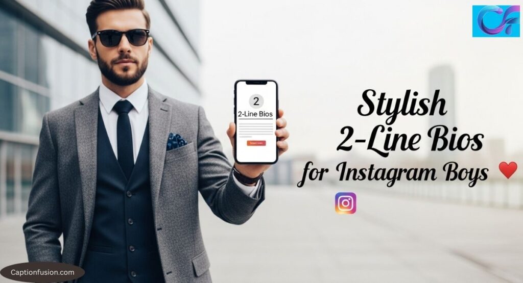 Stylish 2-Line Bios for Instagram Boys ✨