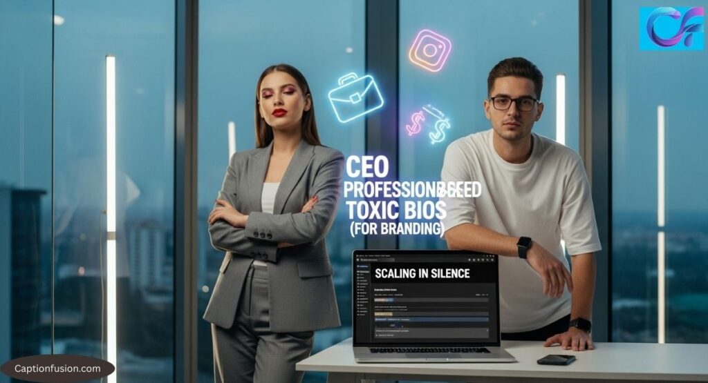 💼 Profession-Based Toxic Bios (For Branding)