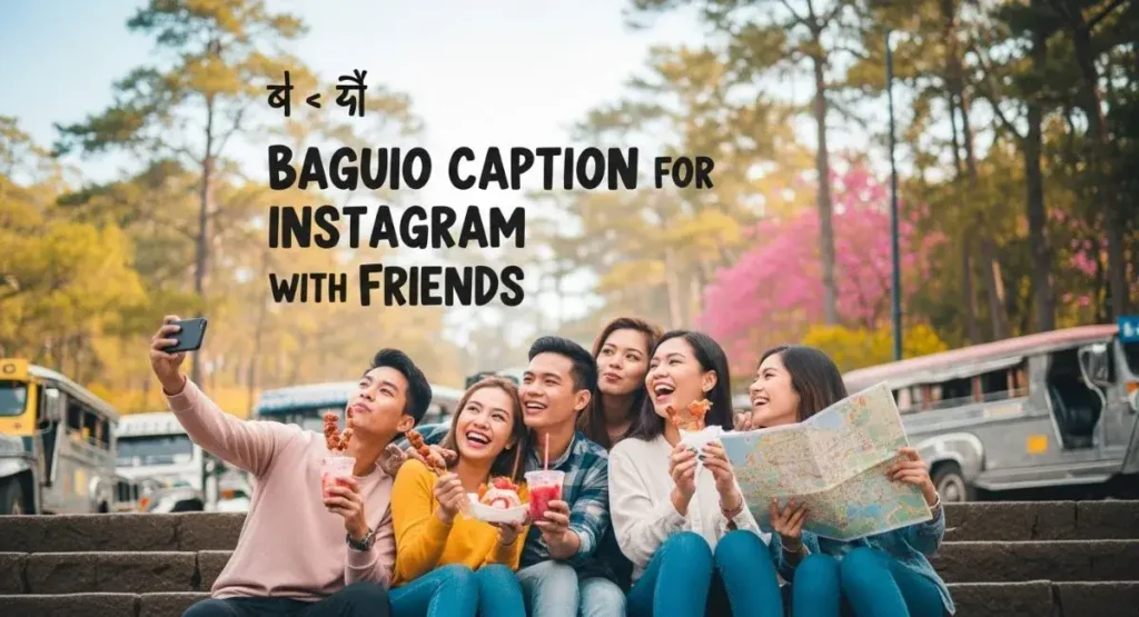 Baguio Caption for Instagram with Friends