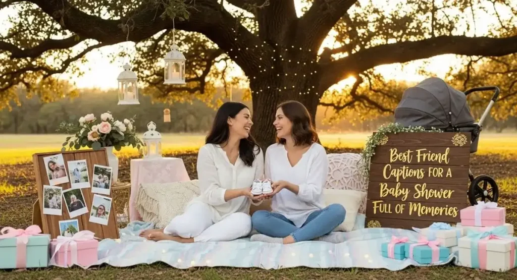 Best Friend Captions for a Baby Shower Full of Memories