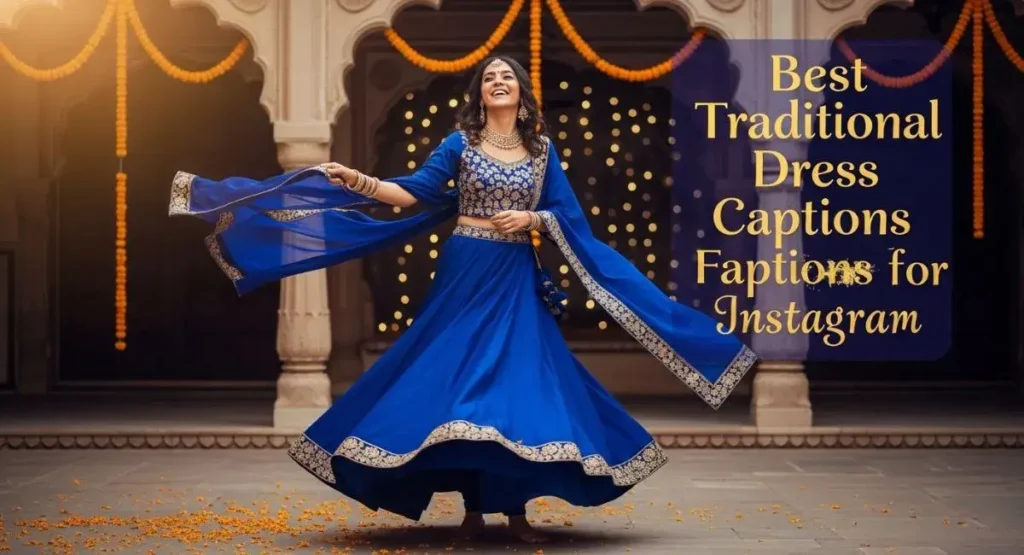 Best Traditional Dress Captions for Instagram