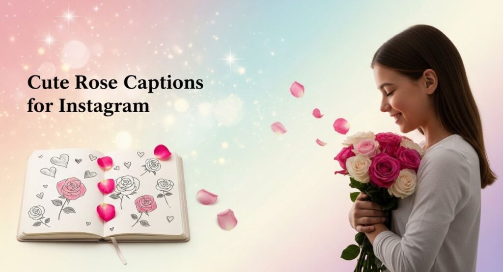 Cute Rose Captions for Instagram