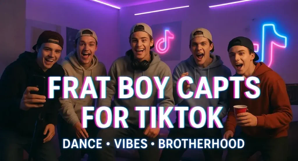 Frat Boy Captions for TikTok