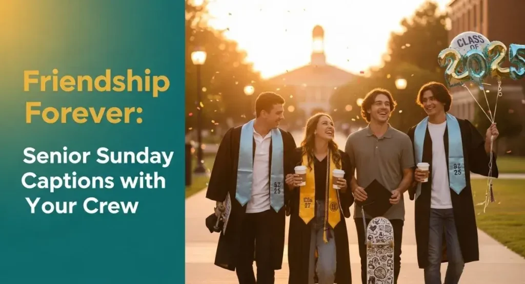 Friendship Forever: Senior Sunday Captions with Your Crew