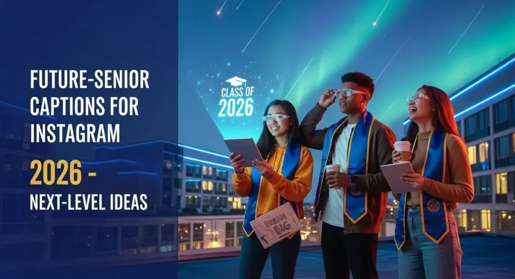 Future-Senior Captions for Instagram 2026 – Next-Level Ideas
