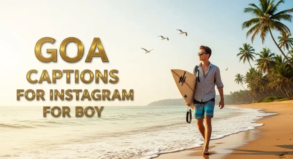 Goa Captions for Instagram for Boy
