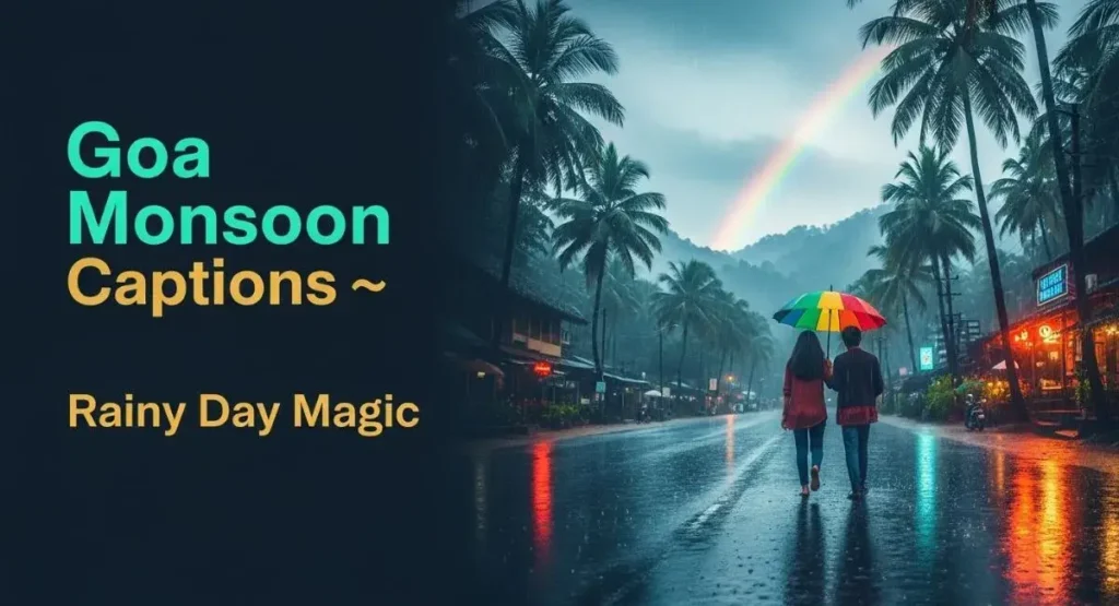 Goa Monsoon Captions That Celebrate Rainy Day Magic