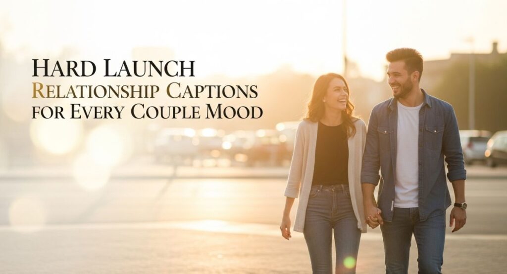 Hard Launch Relationship Captions for Every Couple Mood