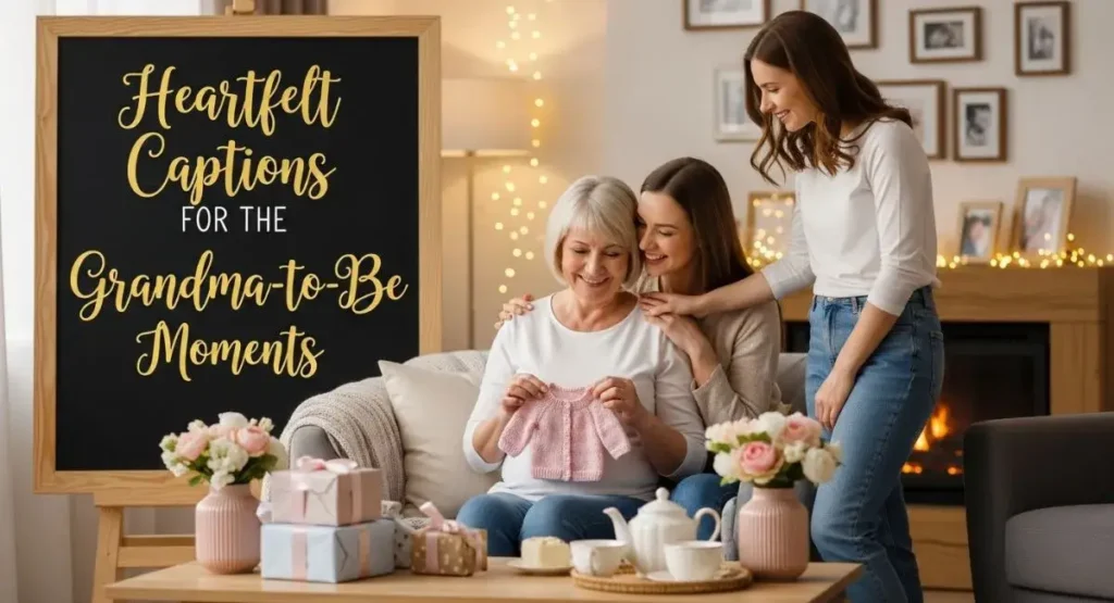 Heartfelt Captions for the Grandma-to-Be Moments