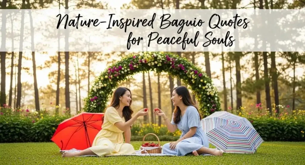 Nature-Inspired Baguio Quotes for Peaceful Souls
