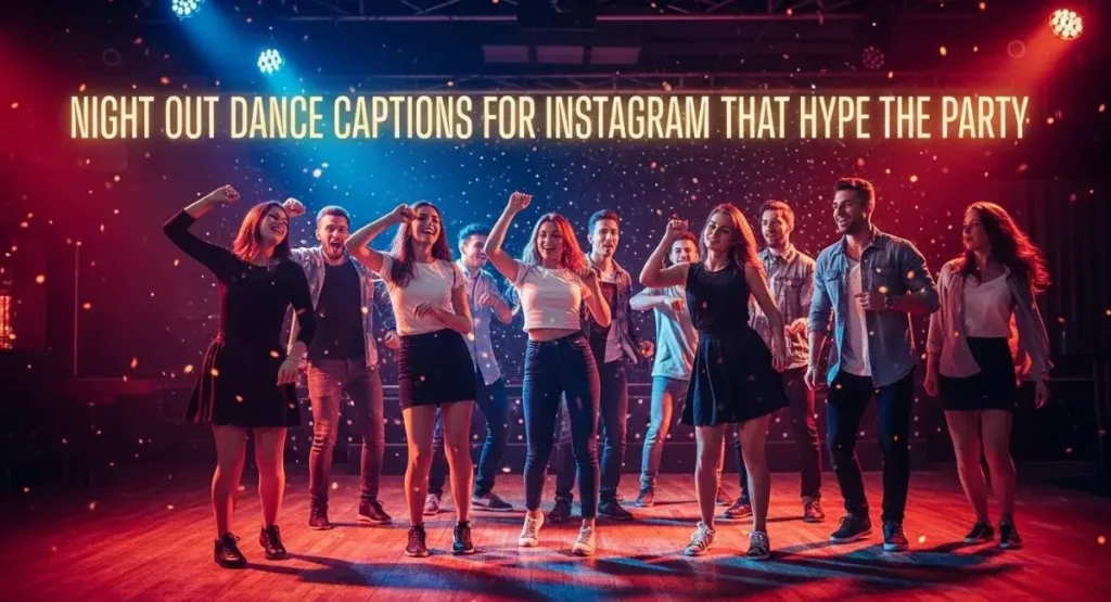 Night Out Dance Captions for Instagram That Hype the Party