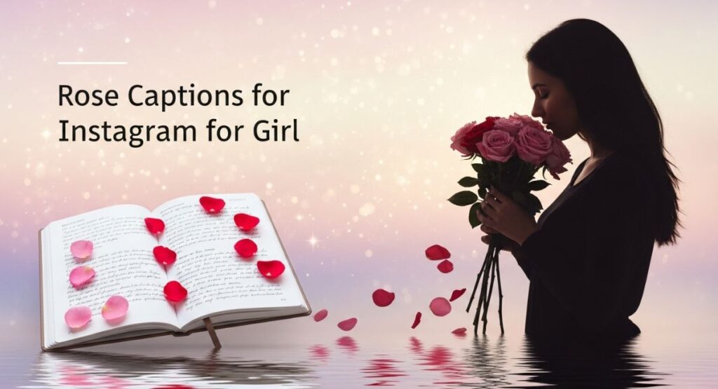 Rose captions for Instagram for girl