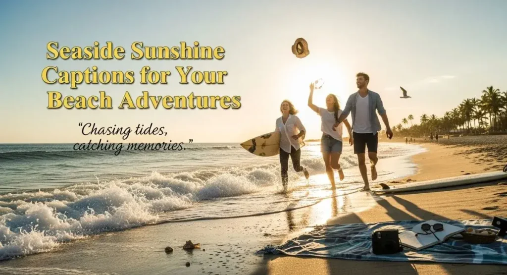 Seaside Sunshine Captions for Your Beach Adventures
