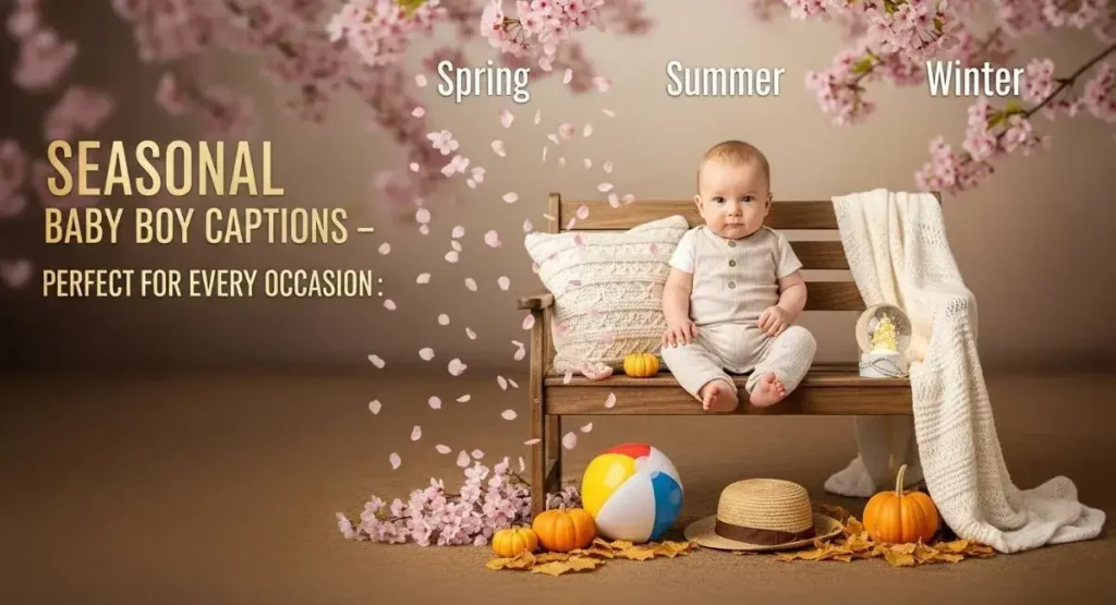 Seasonal Baby Boy Captions – Perfect for Every Occasion