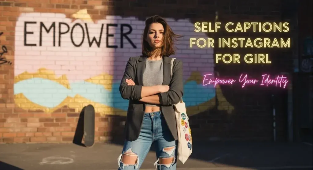 Self Captions for Instagram for Girl Empower Your Identity