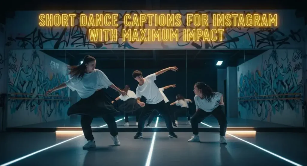 Short Dance Captions for Instagram with Maximum Impact