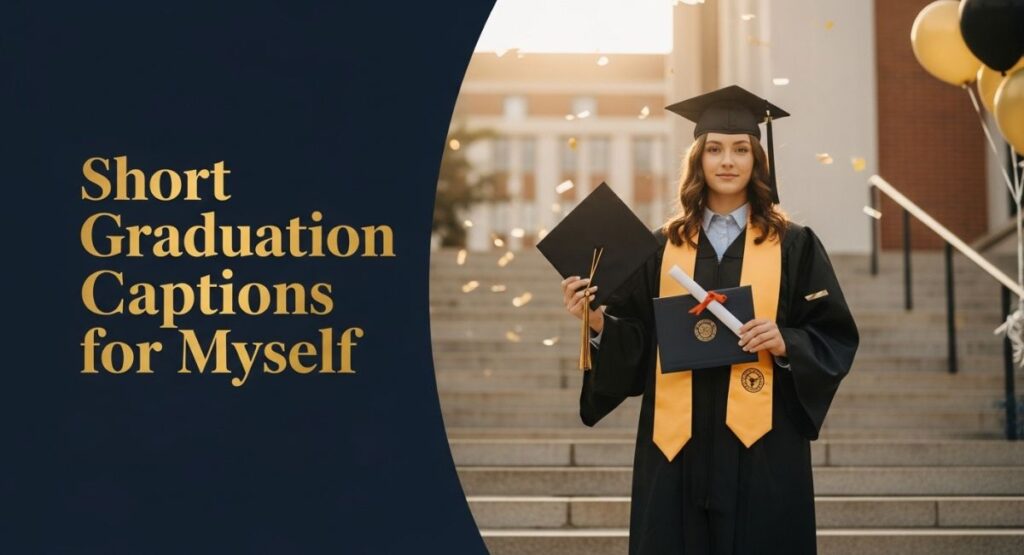 Short Graduation Captions for Myself