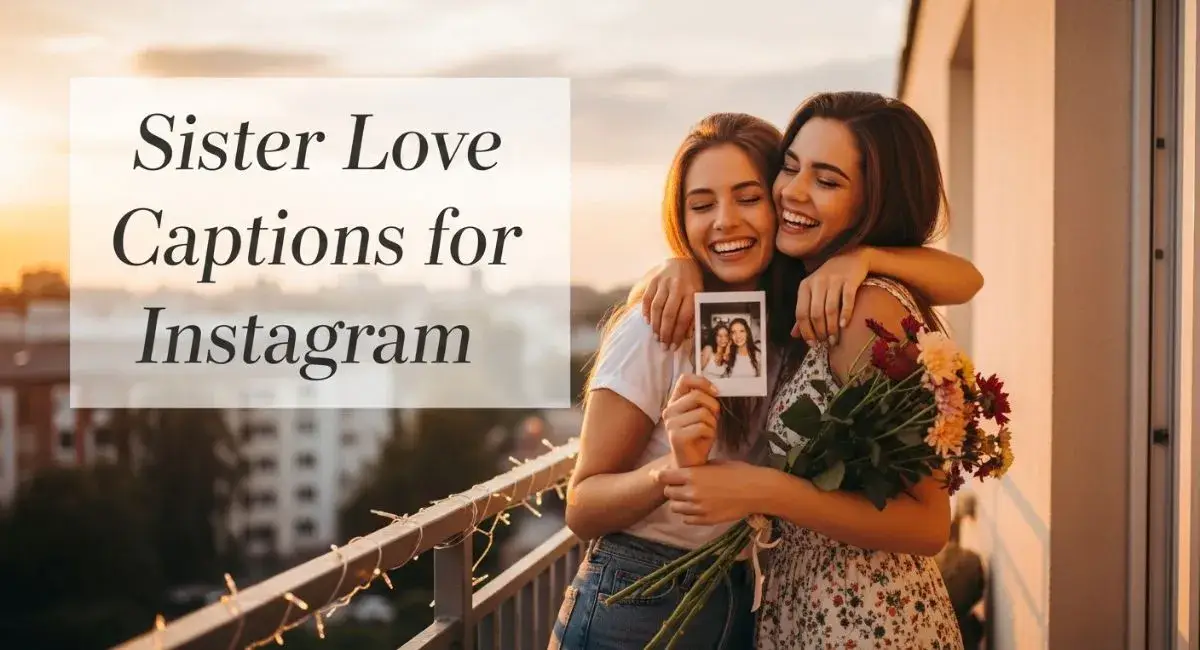 Sister Love Captions for Instagram