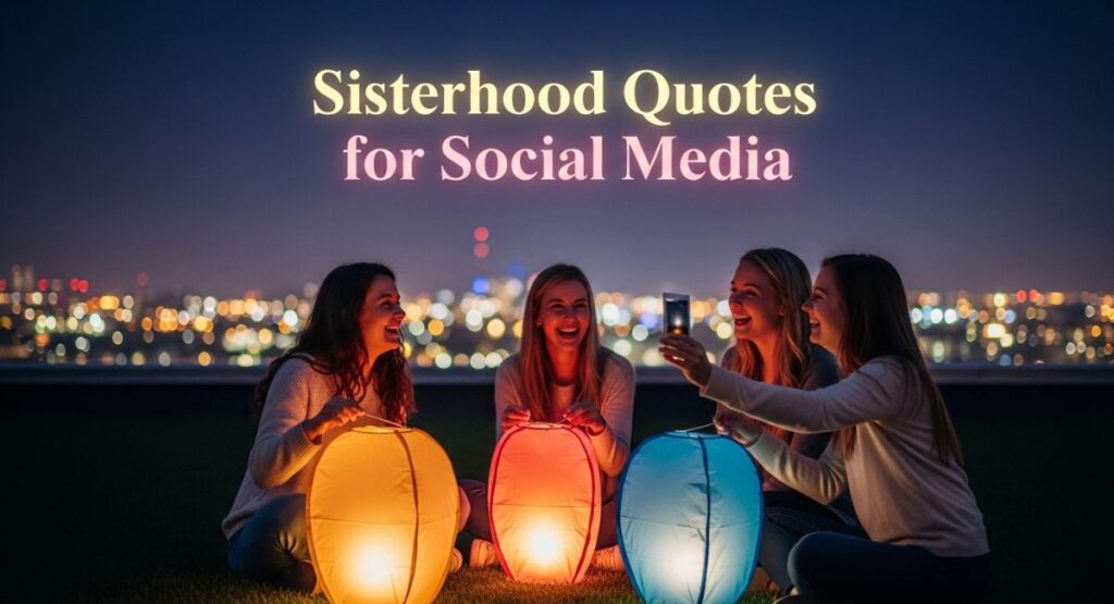 Sisterhood Quotes for Social Media