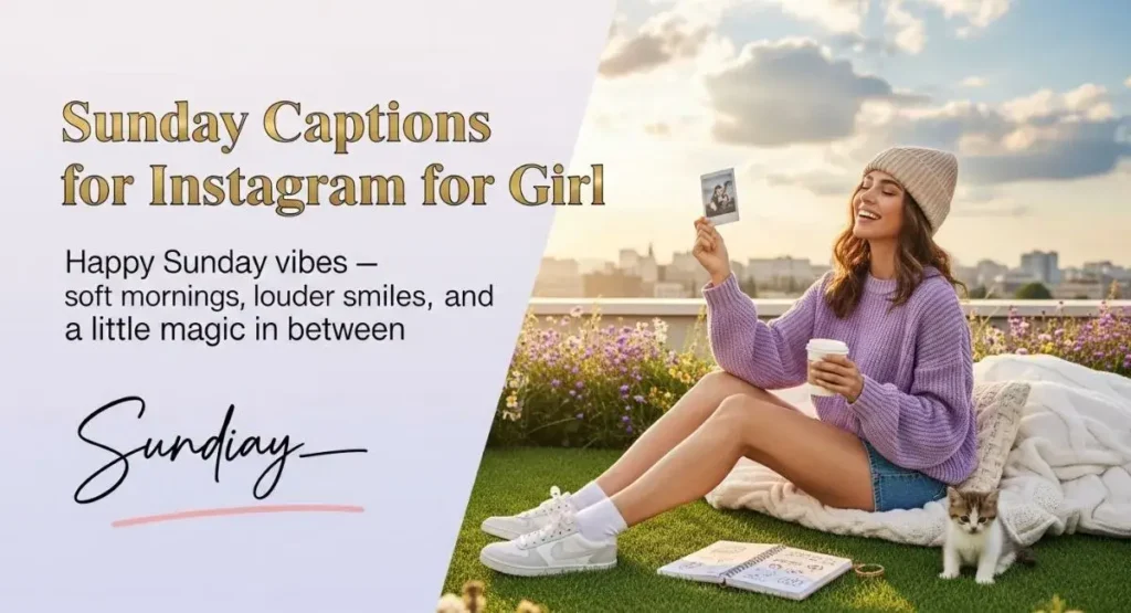 Sunday Captions for Instagram for Girl