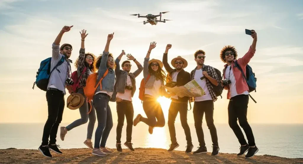 Travel captions with friends for Instagram Adventures
