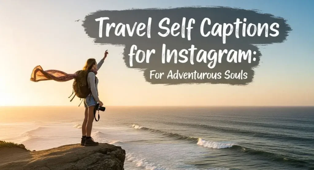 Travel Self Captions for Instagram for Adventurous Souls