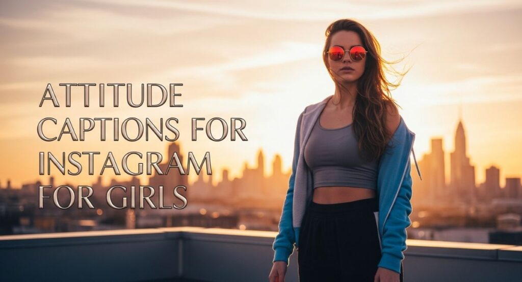 Attitude Captions for Instagram for Girls 

