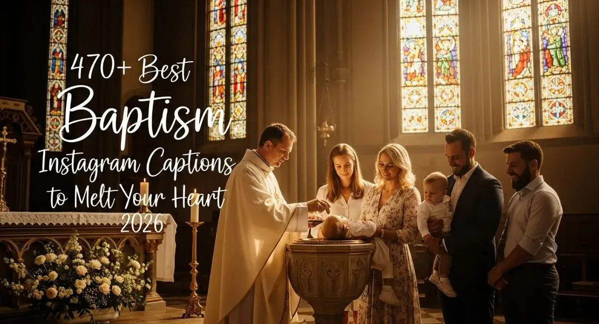 Baptism Instagram Captions
