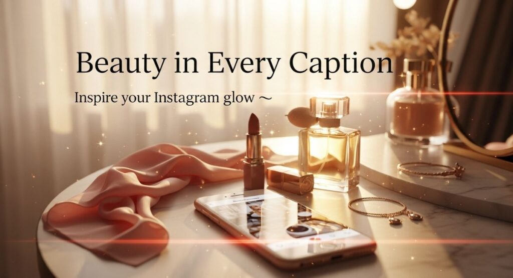 Captions for Instagram Post for Girls Beauty
