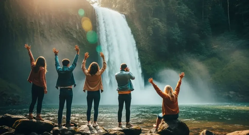 Captions for Waterfall Pics
