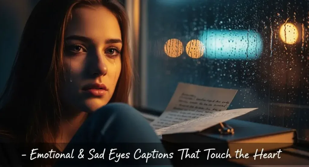 Emotional Eyes Captions That Touch the Heart