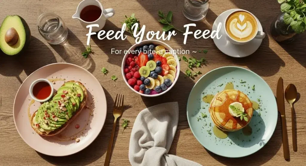 Foodie Captions for Instagram