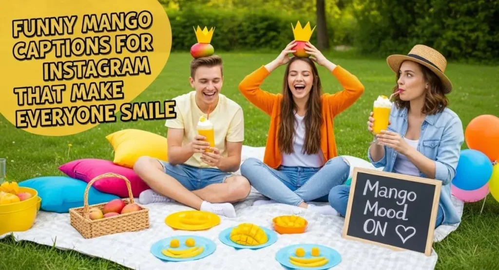 Funny Mango Captions for Instagram That Make Everyone Smile