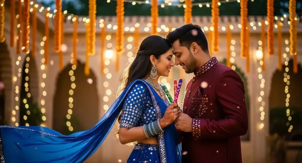 Garba Couple Captions for Instagram