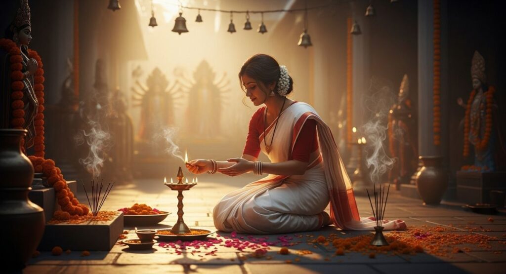 Heartfelt Captions for Instagram for Bengali Puja