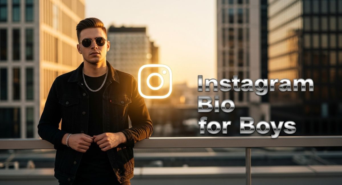 Instagram Bio for Boys
