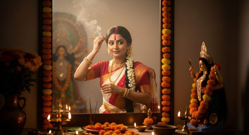 Joyful Bengali Puja Captions for Instagram