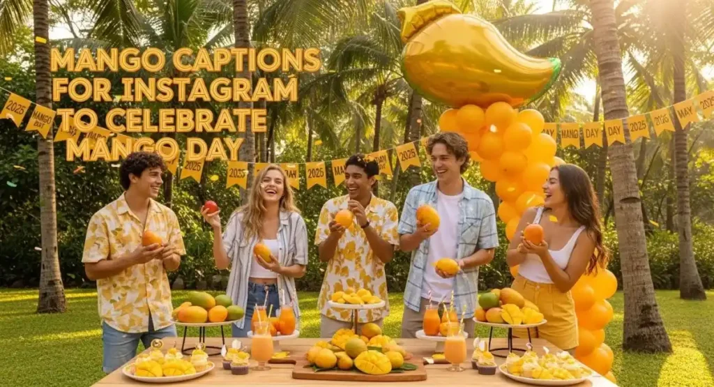 Mango Captions for Instagram to Celebrate Mango Day