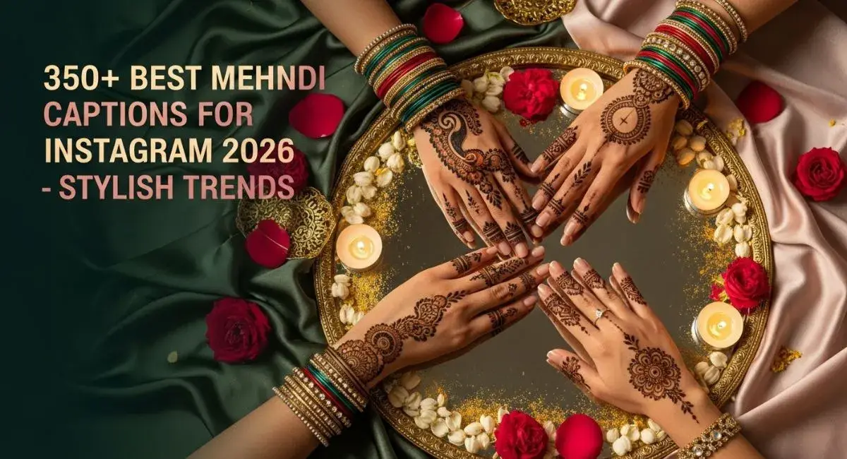 Mehndi Captions for Instagram